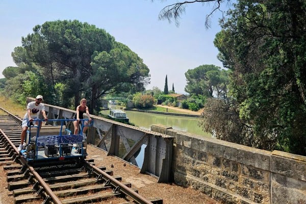 Vélorail du Canal du Midi