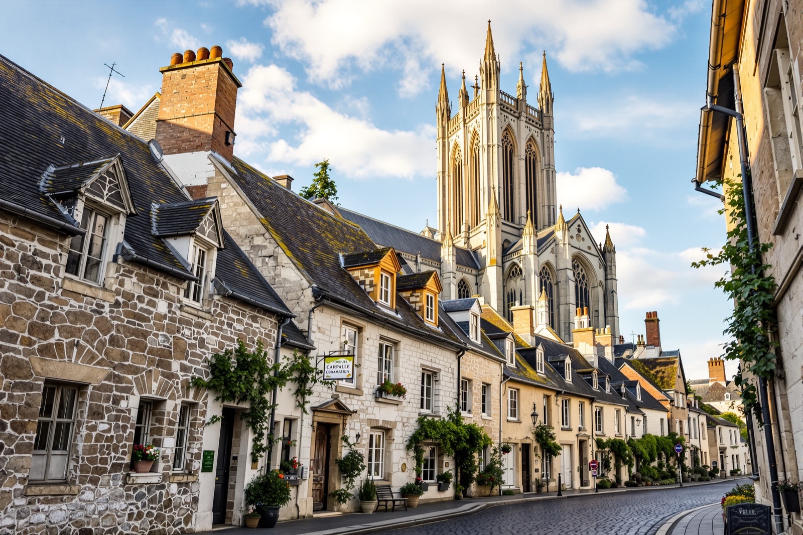 The historic towns of Picardy