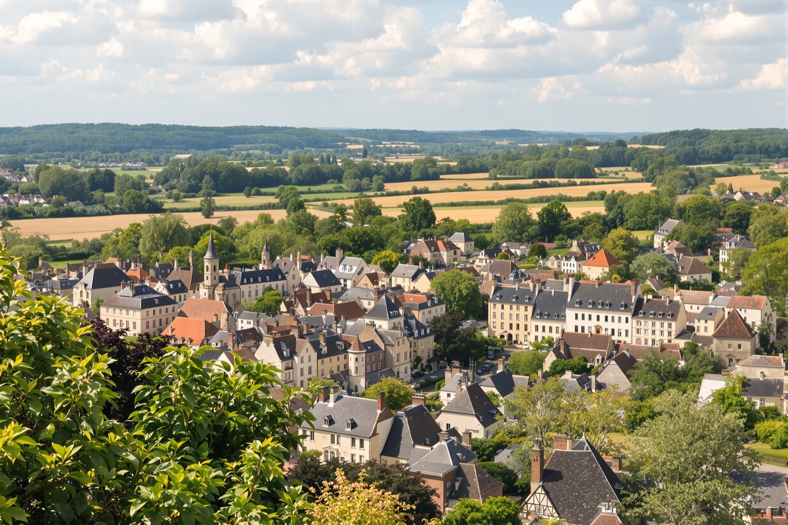 The picturesque towns of the Loire Valley