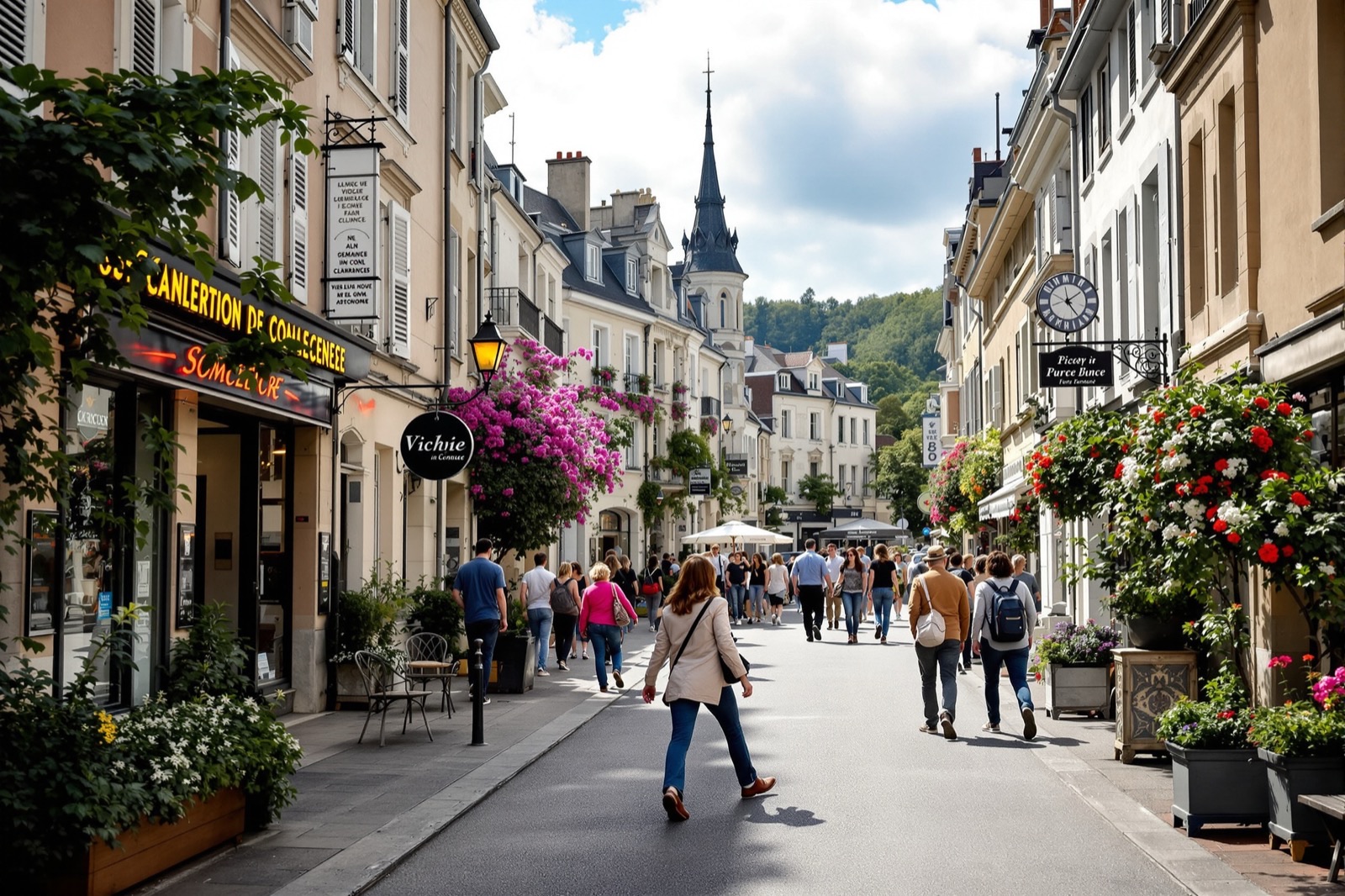 Out and about in Vichy