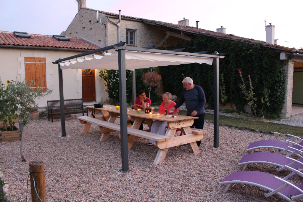 Sweet gite for 4 people with huge play area & 2 swimming pools