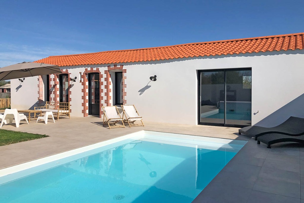 La Borderie - Coastal villa for 8 with private heated pool - Vendee — 4-dormitorios Villa en Vendée