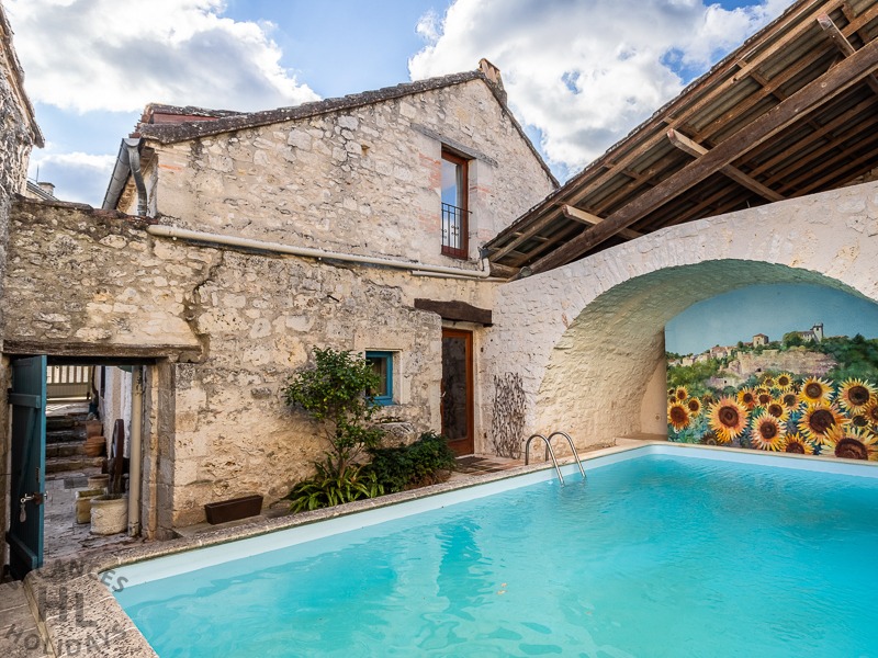La Forge hilltop village stay with heated pool and panoramic views