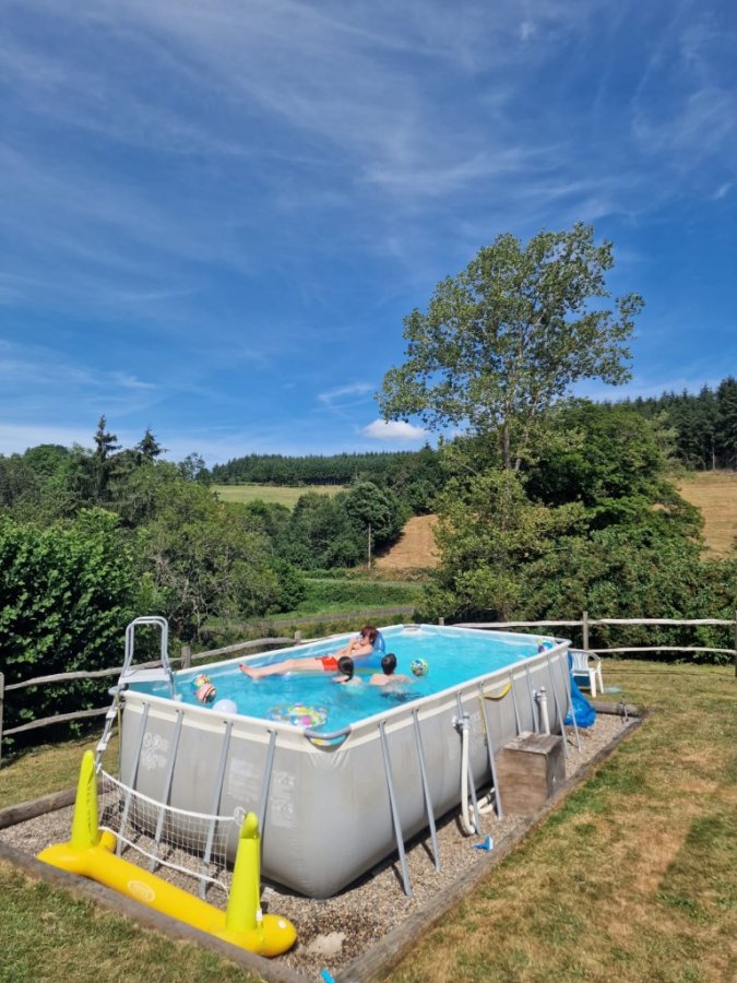 La Tourette with private pool and nearby swimming lake.