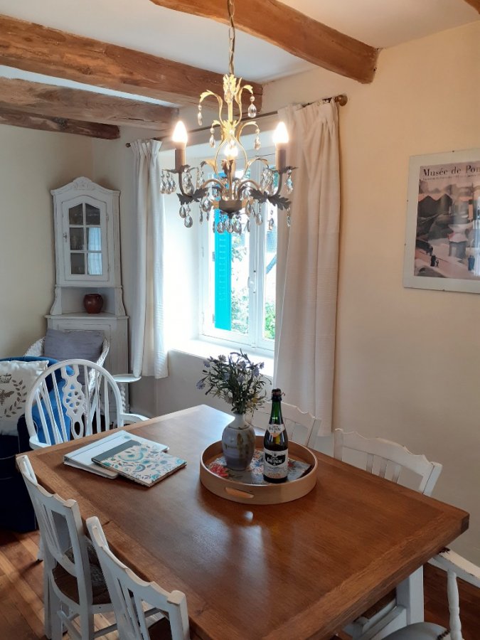 Romantic stone and beam cottage escape in the heart of Celtic Brittany