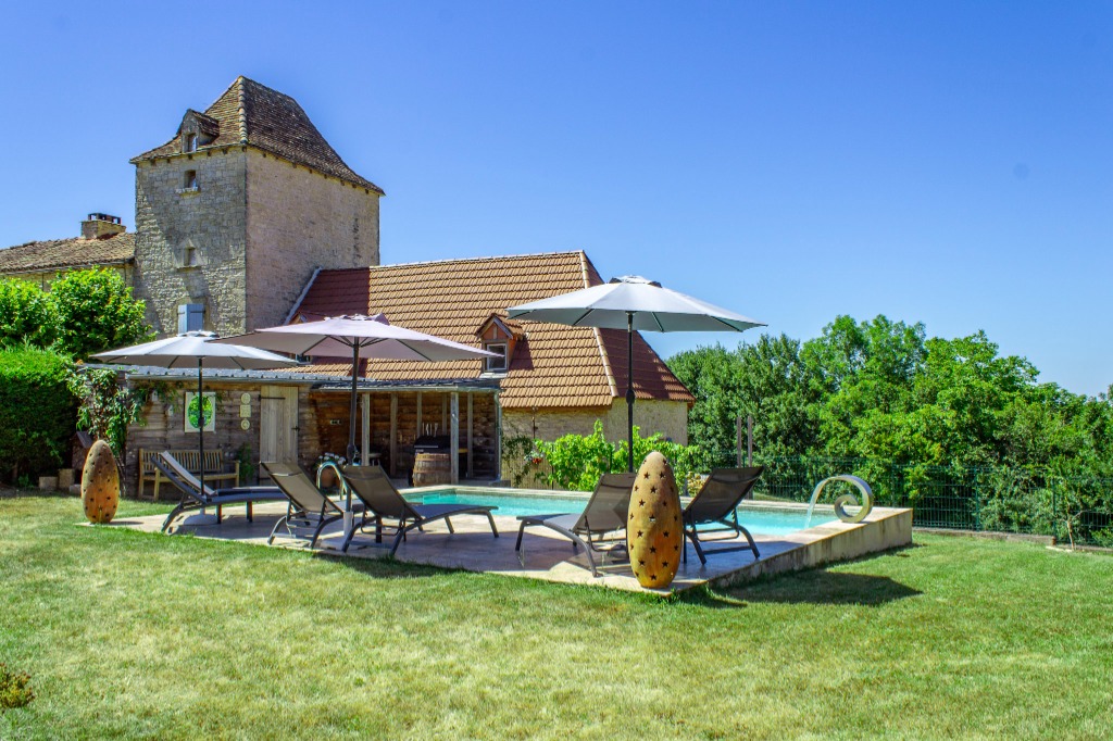 Coucou Cottage Village Stay with Private Pool — 3-slaapkamer Huis in Lot