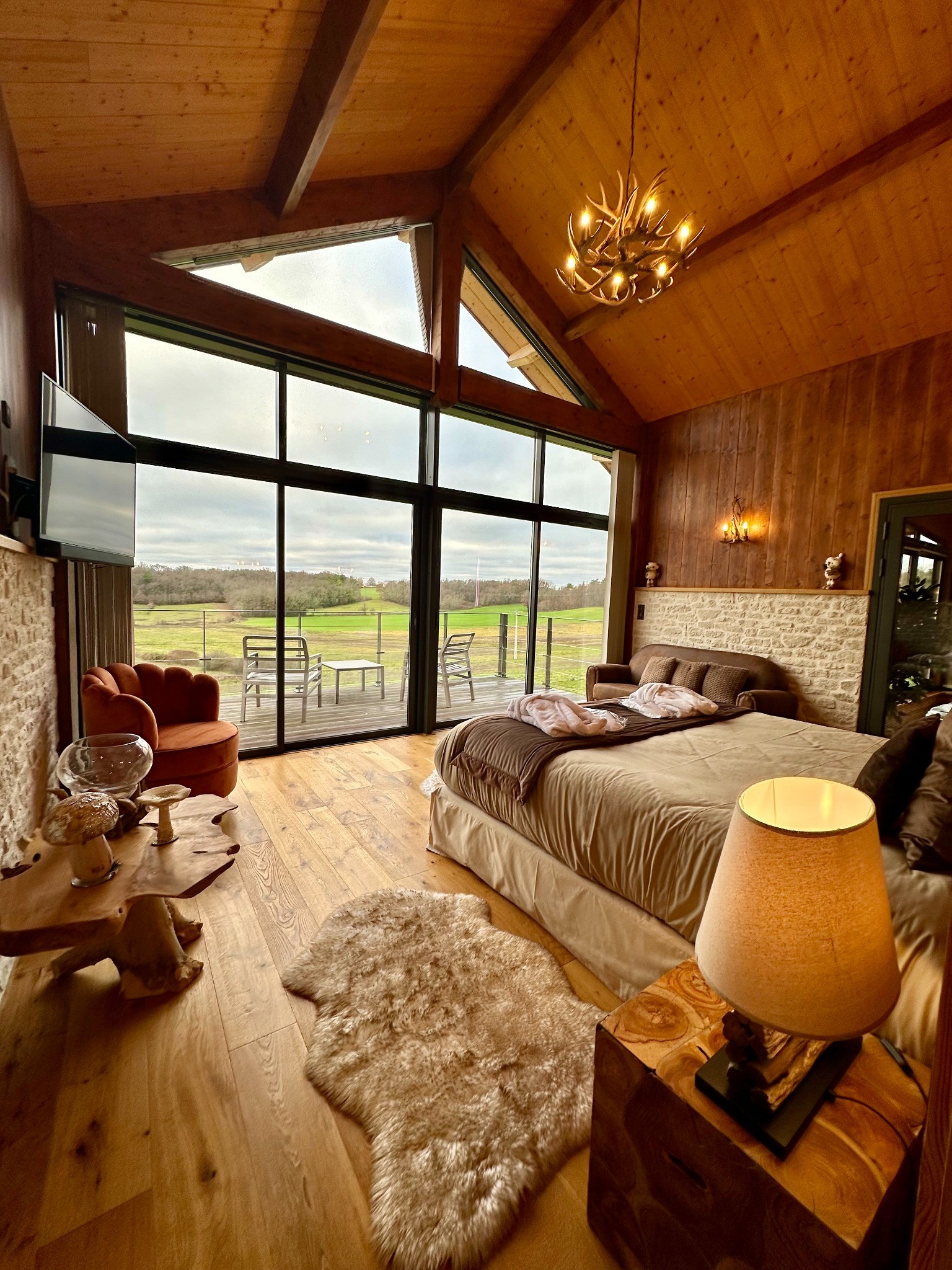 L’Orée du Bois — 1-bed Chalet in Dordogne