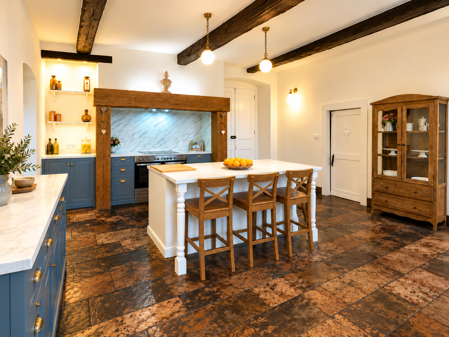 Kitchen wide angle